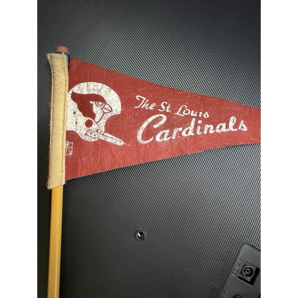 NFL St. Louis Cardinals Felt Mini Pennant Pencil Vintage Retro Football Helmet